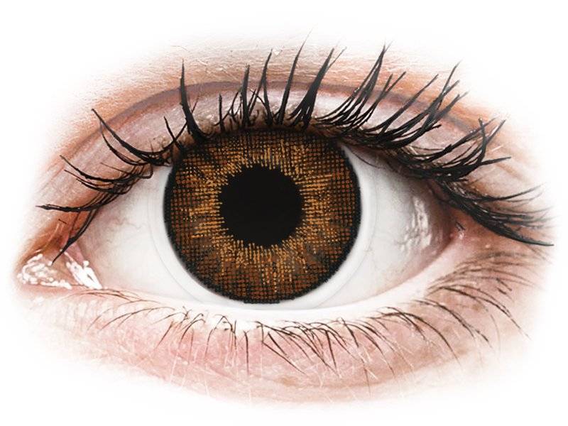 brown air optix colors