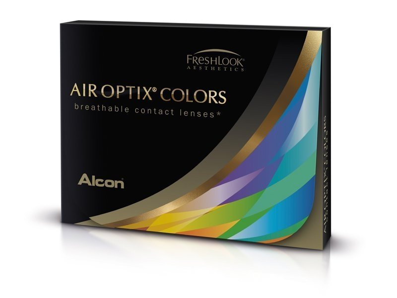 Pure Hazel Air Optix Colors contact lenses (2 lenses) Alensa UK