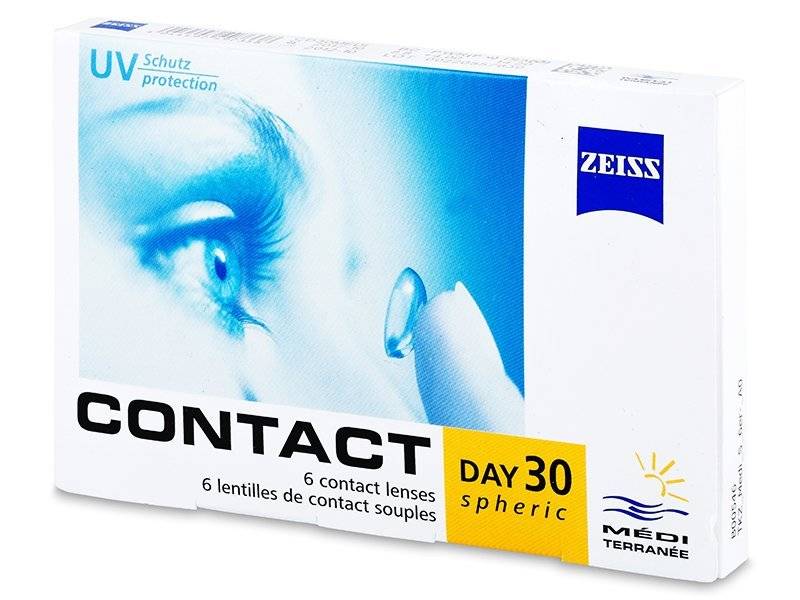 Carl Zeiss Contact Day 30 Spheric (6 lenses) Alensa UK