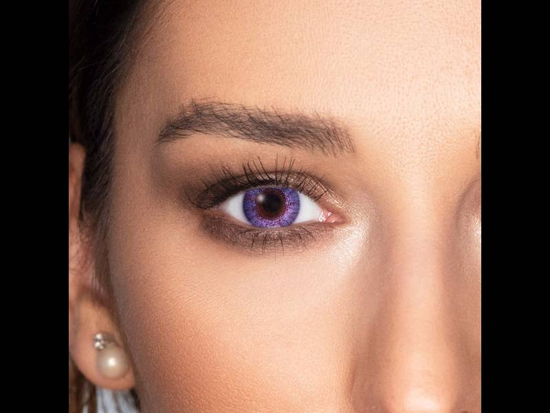 Violet FreshLook Colors lenses (2 lenses) Power Alensa UK