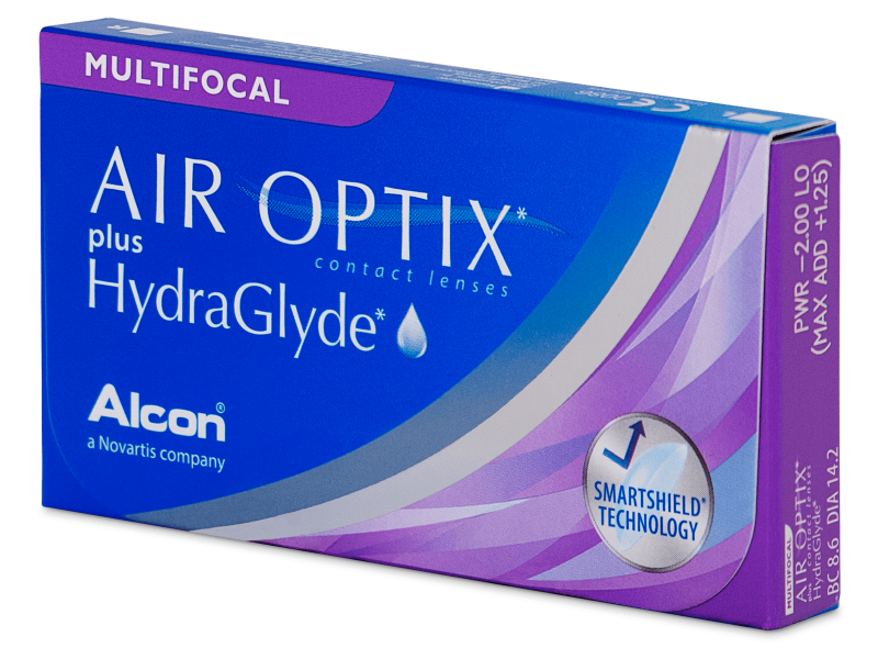 Air Optix plus HydraGlyde Multifocal Contact Lenses (3 ...