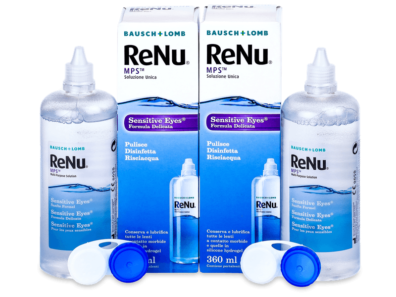 ReNu MPS Sensitive Eyes solution 2×360 ml Alensa UK