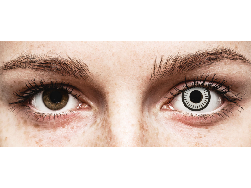 CRAZY LENS - Byakugan - power (2 daily coloured lenses)