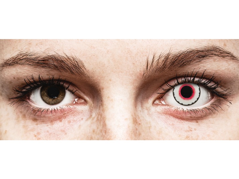 CRAZY LENS - Mad Clown - power (2 daily coloured lenses)