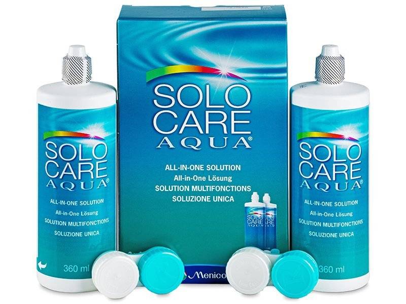 SoloCare Aqua Solution 2 x 360ml Alensa UK
