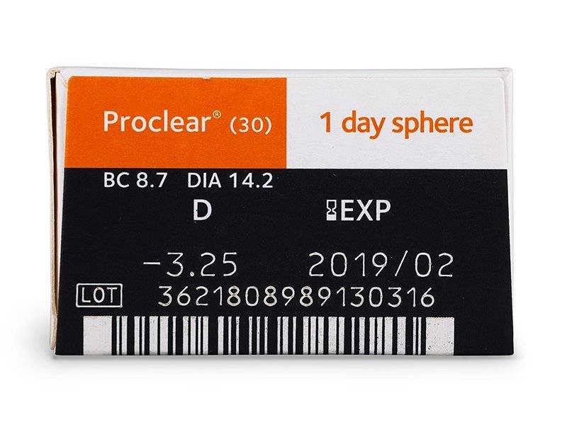 proclear 1 day 30