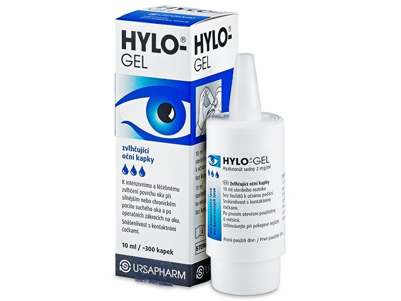 HYLOGEL Eye Drops 10 ml Alensa UK