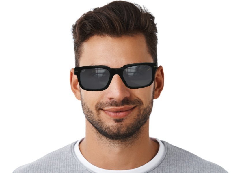 Persol PO3272S 95/48 53mm Black Polarized Sunglasses - Made In Italy