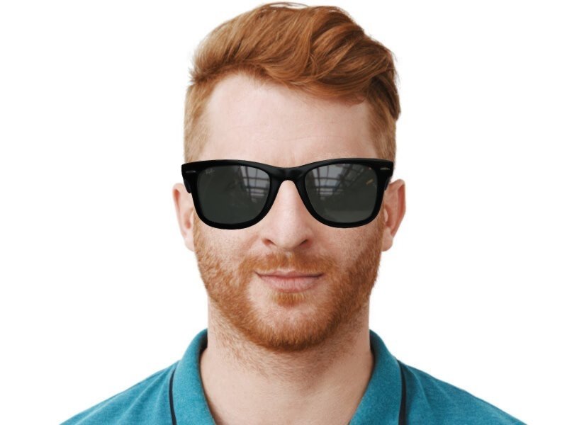 Wayfarer rb4340 clearance