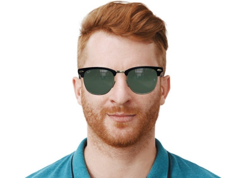 Ray-Ban Clubmaster Metal RB3716 187 | Alensa UK