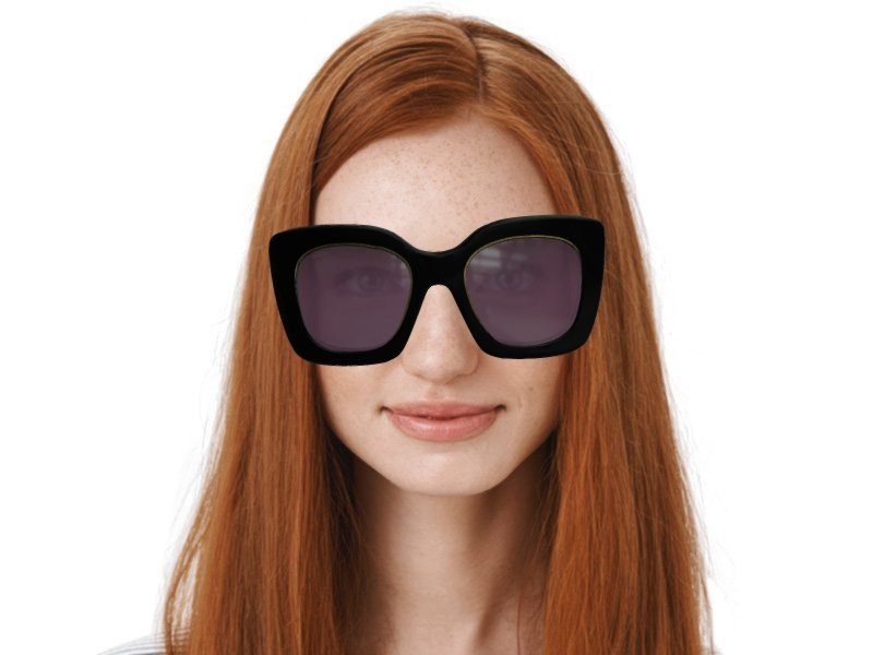 gucci sunglasses matte black