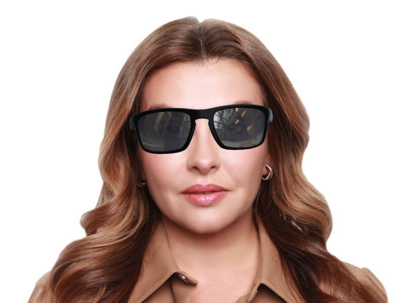 Oakley sliver shop stealth on face