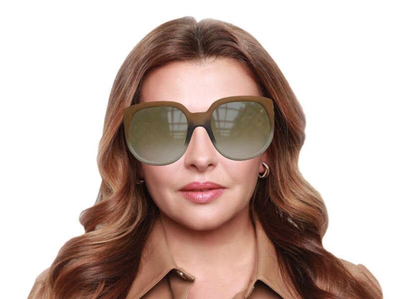 Fendi FF 0403/G/S 09Q/EB Brown Women Sunglasses