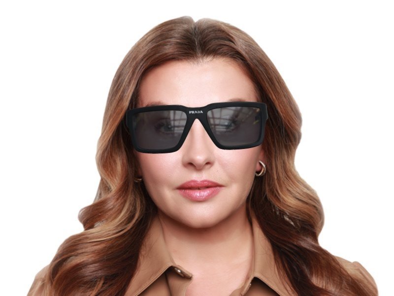 Prada PR A07V - 1AB1O1 Black | Eyeglasses Woman