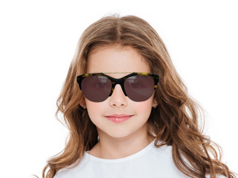 Round Sunglasses Ft0517 Tom Ford Tortoise Oval Ladies Sunglasses FT0517-56Z FT0517-56Z